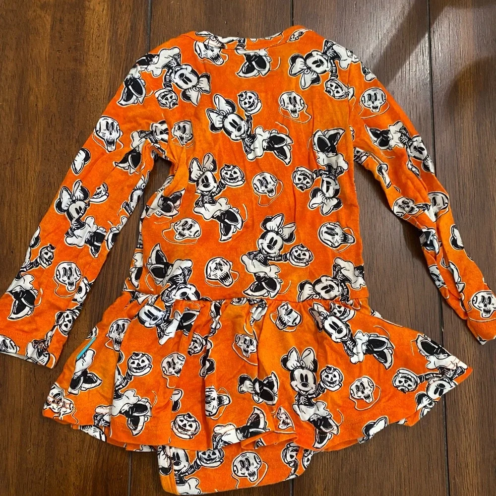 Disney Posh Peanut Halloween Minnie skirted bodysuit 6-9 Months - Picture 3 of 4
